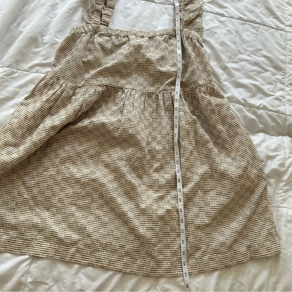 Madewell Flutter Sleeve Mini Dress in Striped Jacquard - Picture 6 of 9